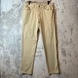 Lululemon ABC Pant Classic Tofino Sand Size‎ 33 X 33 Golf Career Office